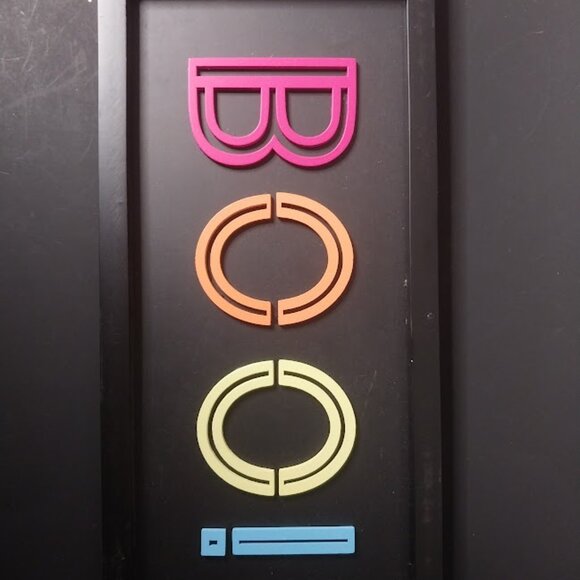 Halloween "BOO!" Frame - Picture 3 of 7